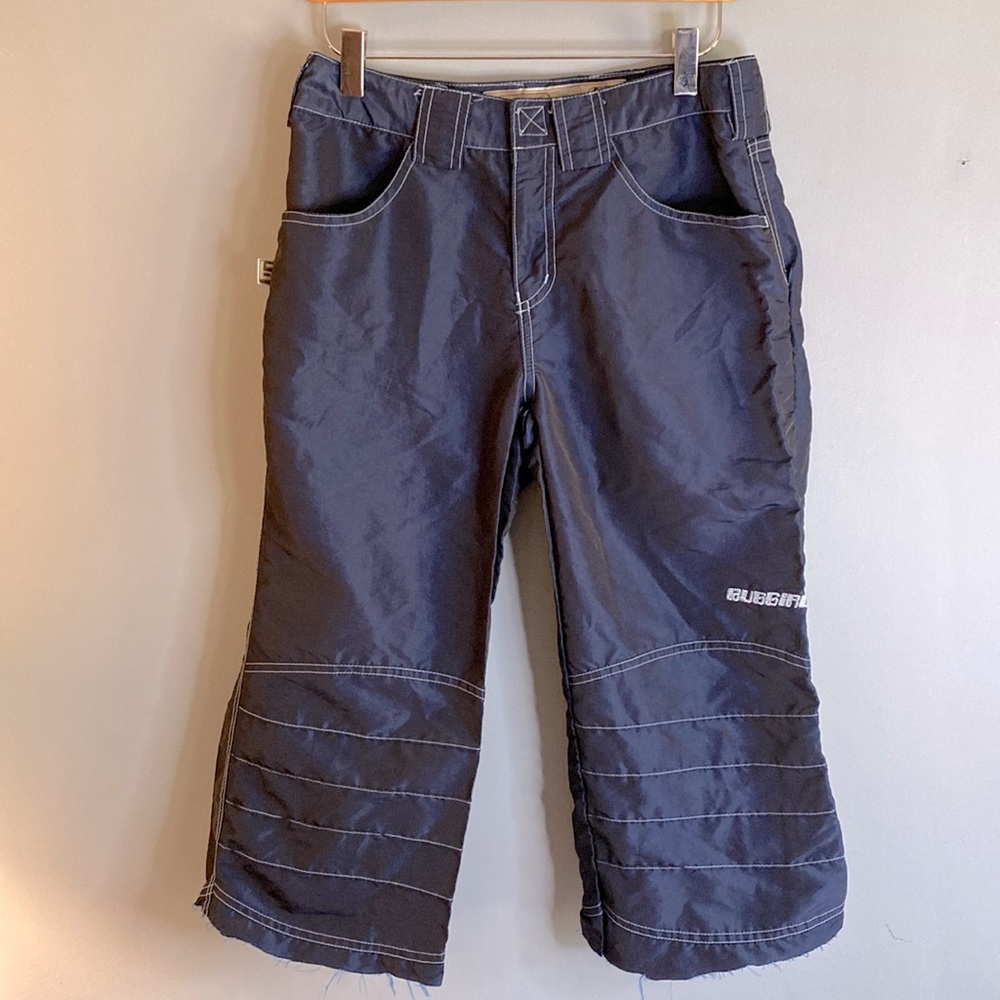 Buggirl vintage retro rave shorts pants altered blue 1